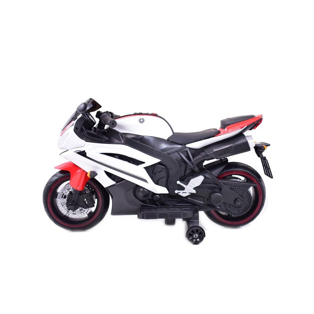 WIELKI MOTOR NA AKUMULATOR - GAZ W MANETCE, HAMULEC, ŚWIECĄCE KOŁA - SUPER JAKOSĆ/SD-R6