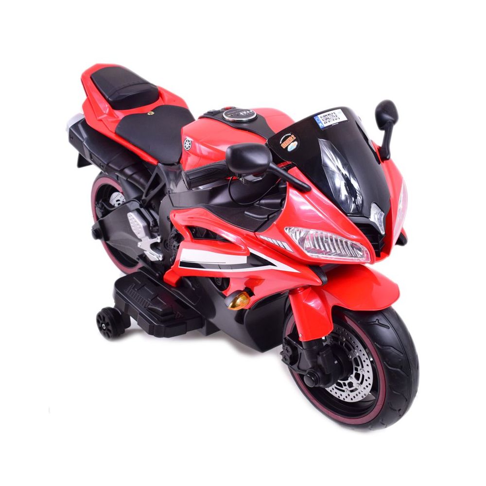 WIELKI MOTOR NA AKUMULATOR - GAZ W MANETCE, HAMULEC, ŚWIECĄCE KOŁA - SUPER JAKOSĆ/SD-R6