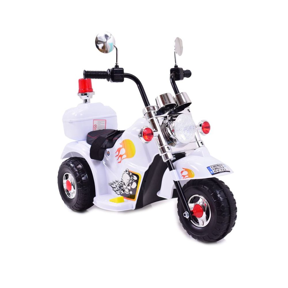 PIERWSZY MOTOR CHOPPER NA AKUMULATOR - KOGUT, MIĘKKIE SIEDZENIE, PASY/LL778