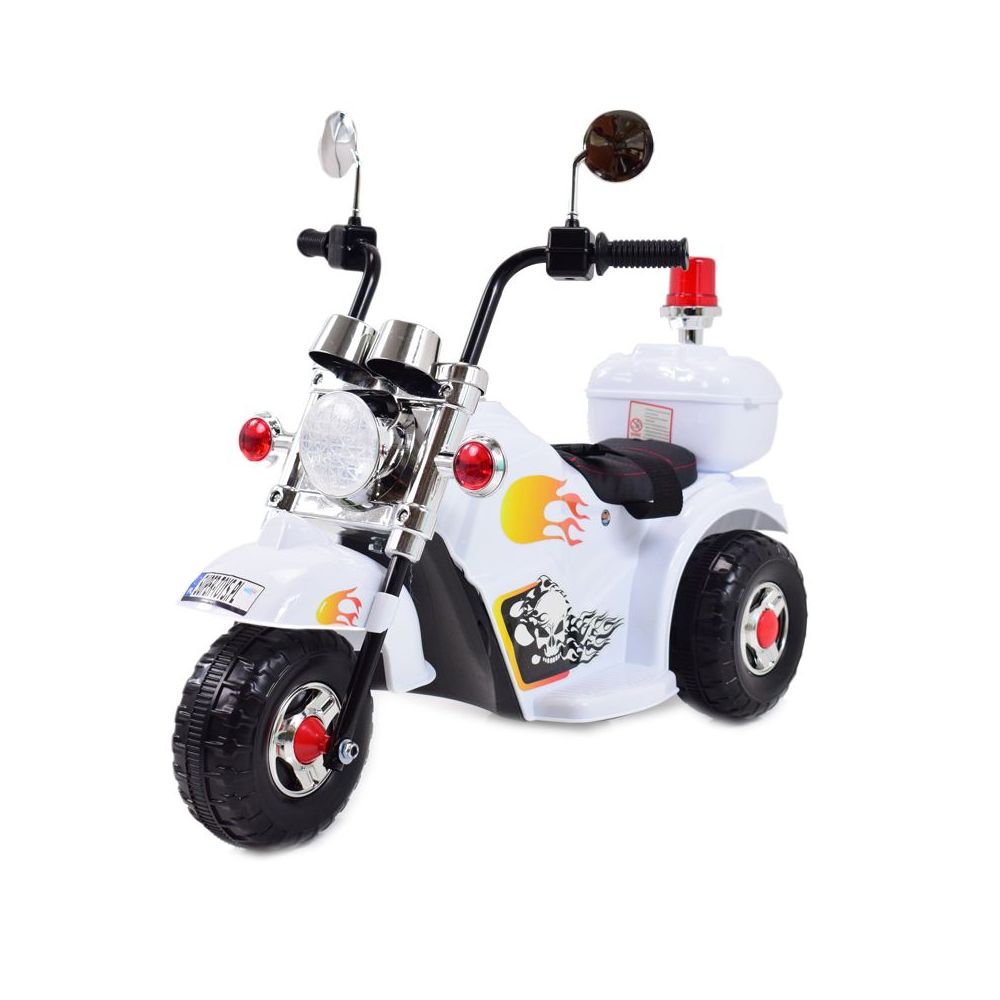PIRMASIS AKUMULIATORINIS CHOPPER MOTOCIKLAS – „KOGUT“, MINKŠTA SĖDYNĖ, SAUGOS DIRŽAI/LL778