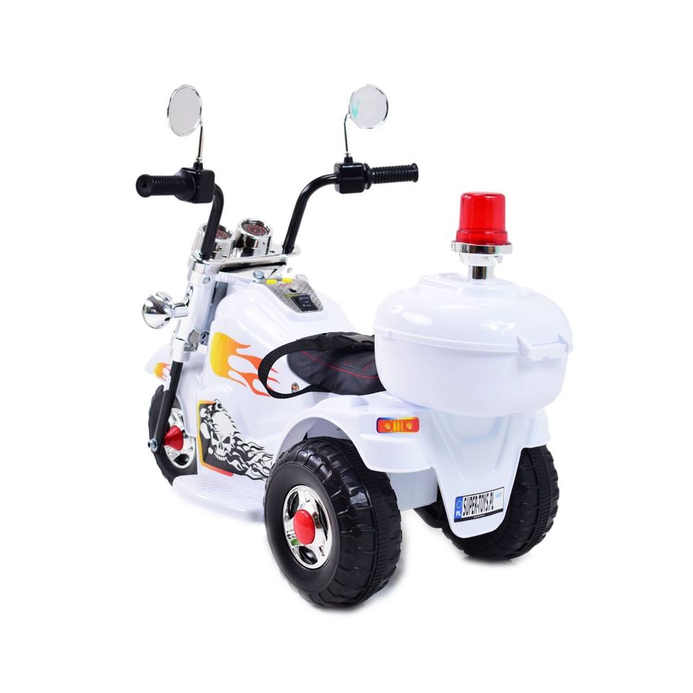 PIERWSZY MOTOR CHOPPER NA AKUMULATOR - KOGUT, MIĘKKIE SIEDZENIE, PASY/LL778