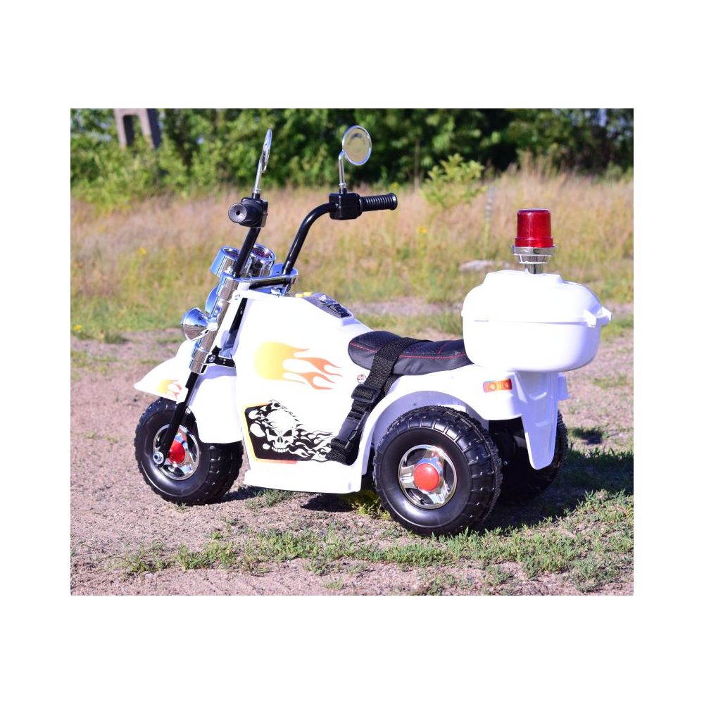 PIERWSZY MOTOR CHOPPER NA AKUMULATOR - KOGUT, MIĘKKIE SIEDZENIE, PASY/LL778