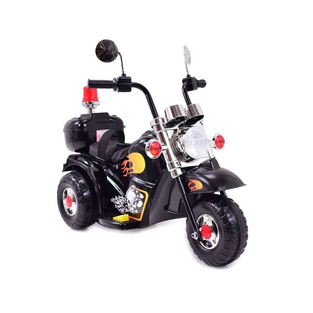 PIRMASIS AKUMULATORINIS CHOPPER MOTOCIKLAS – „KOGUT“, MINKŠTA SĖDYNĖ, SAUGOS DIRŽAI/LL778
