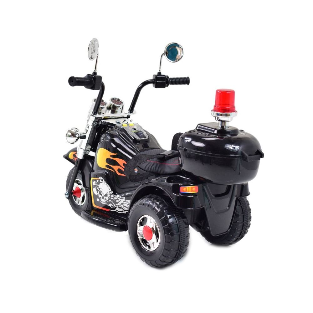 PIRMASIS AKUMULATORINIS CHOPPER MOTOCIKLAS – „KOGUT“, MINKŠTA SĖDYNĖ, SAUGOS DIRŽAI/LL778