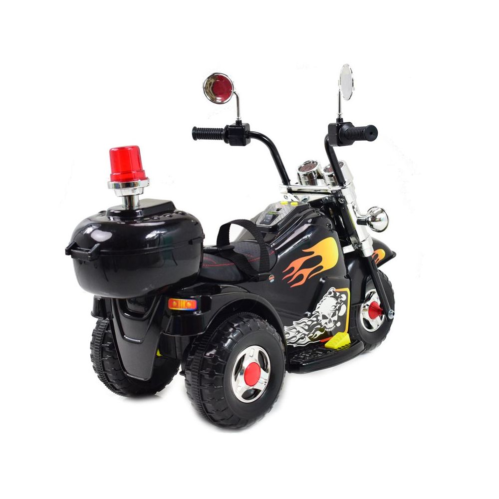 PIRMASIS AKUMULATORINIS CHOPPER MOTOCIKLAS – „KOGUT“, MINKŠTA SĖDYNĖ, SAUGOS DIRŽAI/LL778