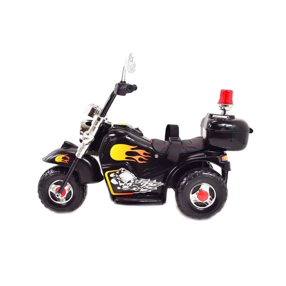 PIRMASIS AKUMULATORINIS CHOPPER MOTOCIKLAS – „KOGUT“, MINKŠTA SĖDYNĖ, SAUGOS DIRŽAI/LL778