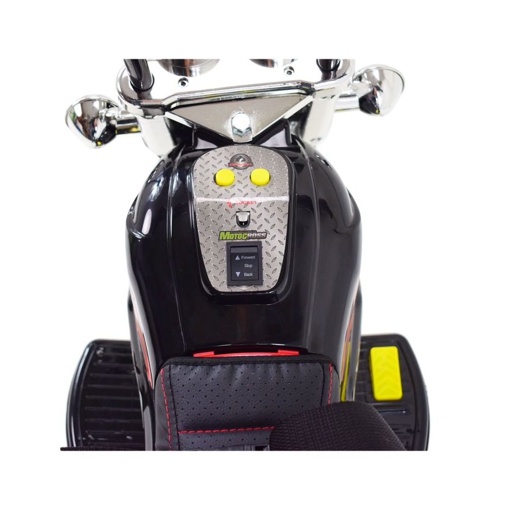 PIERWSZY MOTOR CHOPPER NA AKUMULATOR - KOGUT, MIĘKKIE SIEDZENIE, PASY/LL778
