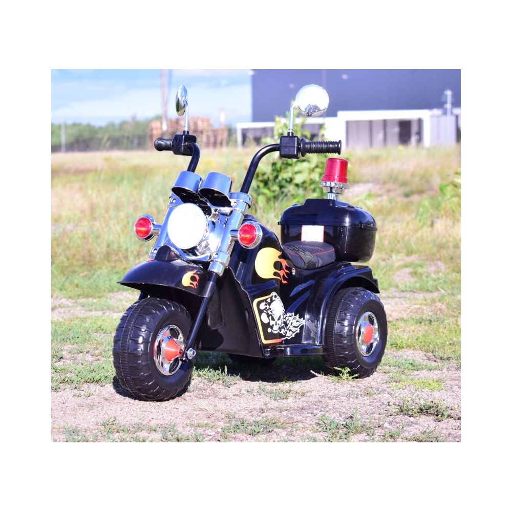 PIRMASIS AKUMULATORINIS CHOPPER MOTOCIKLAS – „KOGUT“, MINKŠTA SĖDYNĖ, SAUGOS DIRŽAI/LL778
