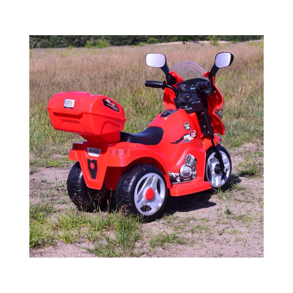 MOTOR NA AKUMULATOR ŚCIGACZ, DŹWIĘKI, ŚWIATŁA/HJ828