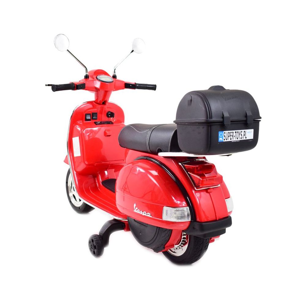 ORIGINALUS „VESPA PX150“, MINKŠTI RATAI, MINKŠTA SĖDYNĖ, BAGAŽINĖ/PX150