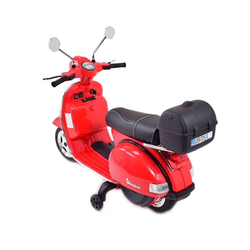 ORIGINALUS „VESPA PX150“, MINKŠTI RATAI, MINKŠTA SĖDYNĖ, BAGAŽINĖ/PX150