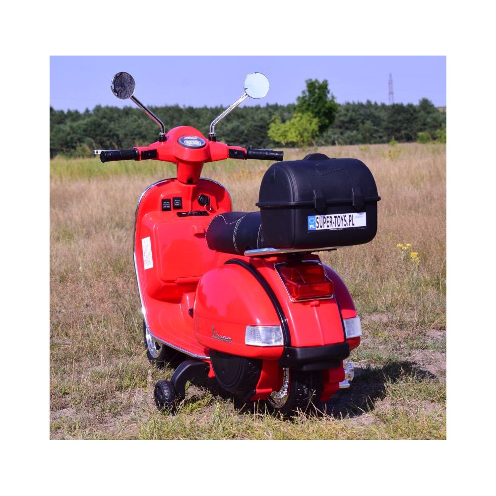 ORIGINALUS „VESPA PX150“, MINKŠTI RATAI, MINKŠTA SĖDYNĖ, BAGAŽINĖ/PX150