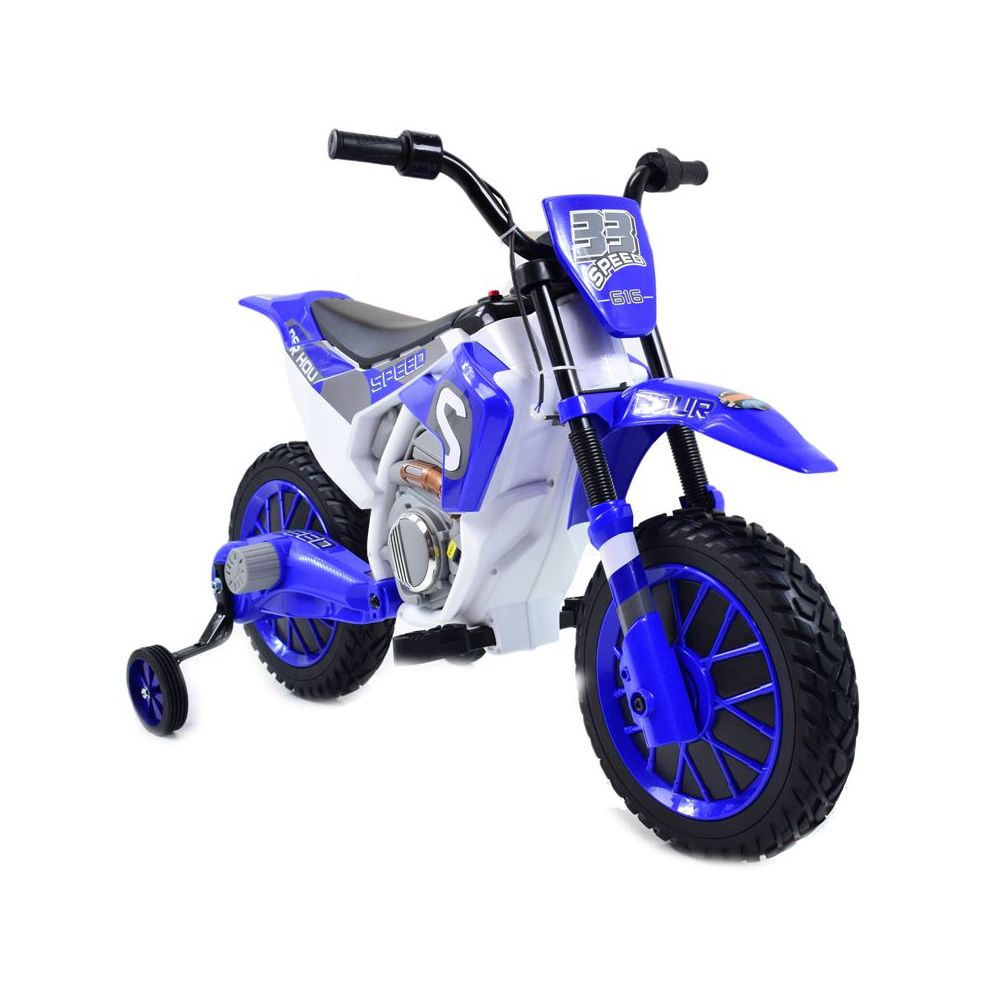 MEGA MOTOR ENDURO – MINKŠTI RATAI, AMORTIZATORIUS, 12 V, KOVERIS, AUKŠTOS KOKYBĖS / XMX616