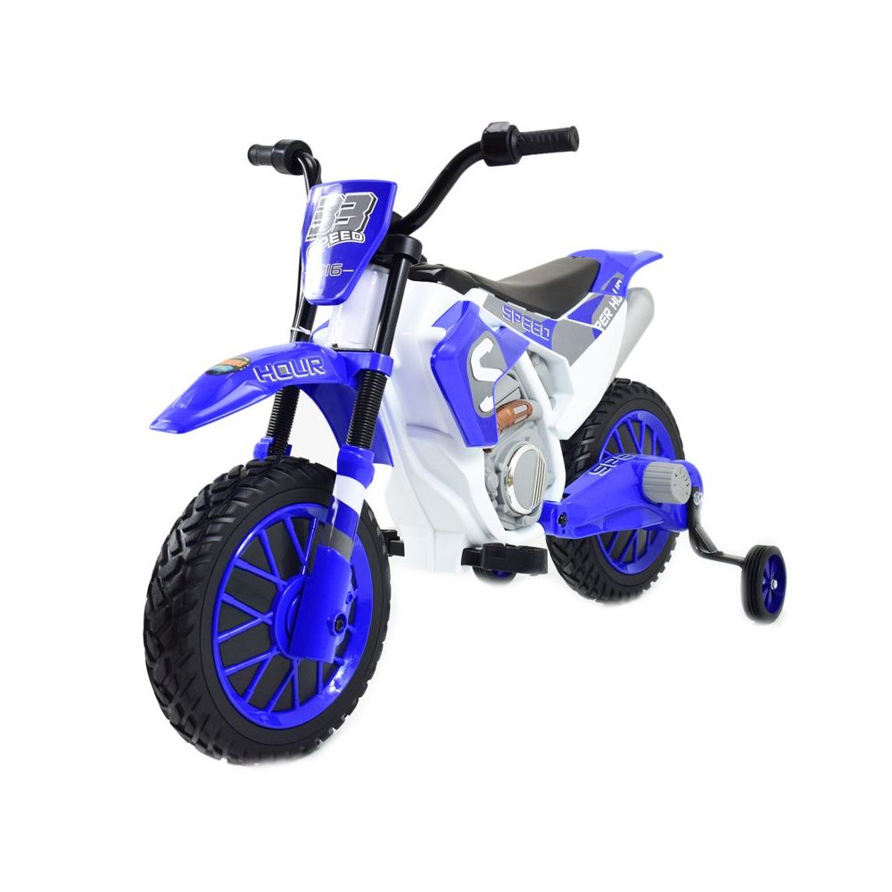 MEGA MOTOR ENDURO – MINKŠTI RATAI, AMORTIZATORIUS, 12 V, KOVERIS, AUKŠTOS KOKYBĖS / XMX616
