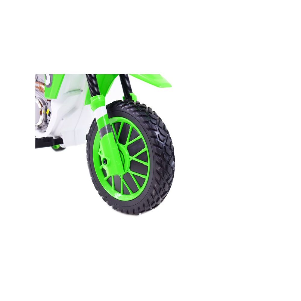 MEGA MOTOR ENDURO – MINKŠTI RATAI, AMORTIZATORIUS, 12 V, KOVERIS, AUKŠTOS KOKYBĖS / XMX616