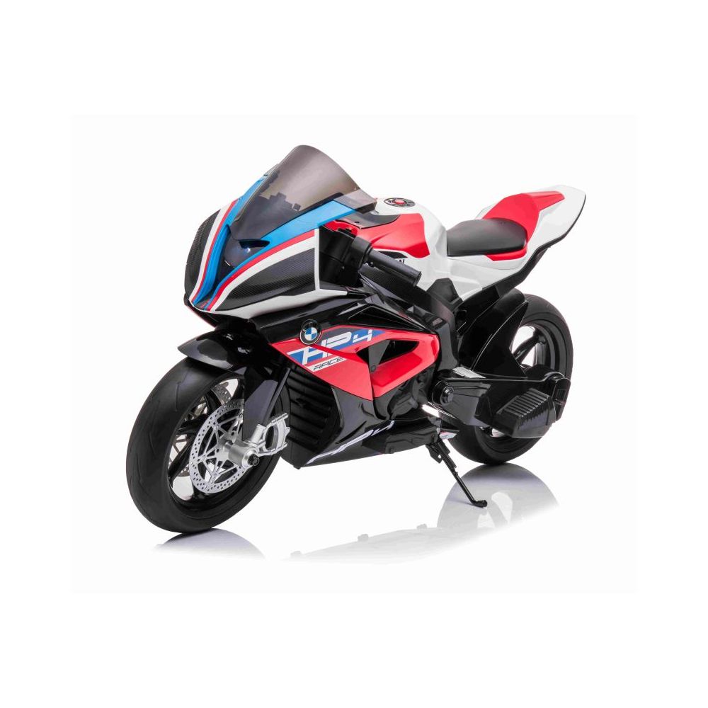 MOTOR NA AKUMULATOR ŚCIGACZ ORYGINALNE BMW HP4 RACE, KOŁA EVA, MIĘKKIE SIEDZENIE/JT5001
