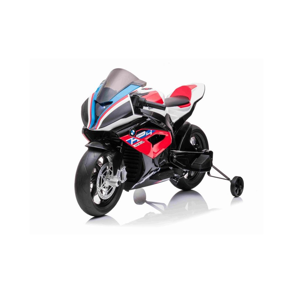 AKUMULIATORINIS VARIKLIS, LENKTYNINIS MOTOCIKLAS, ORIGINALUS „BMW HP4 RACE“, „EVA“ RATAI, MINKŠTA SĖDYNĖ / JT5001