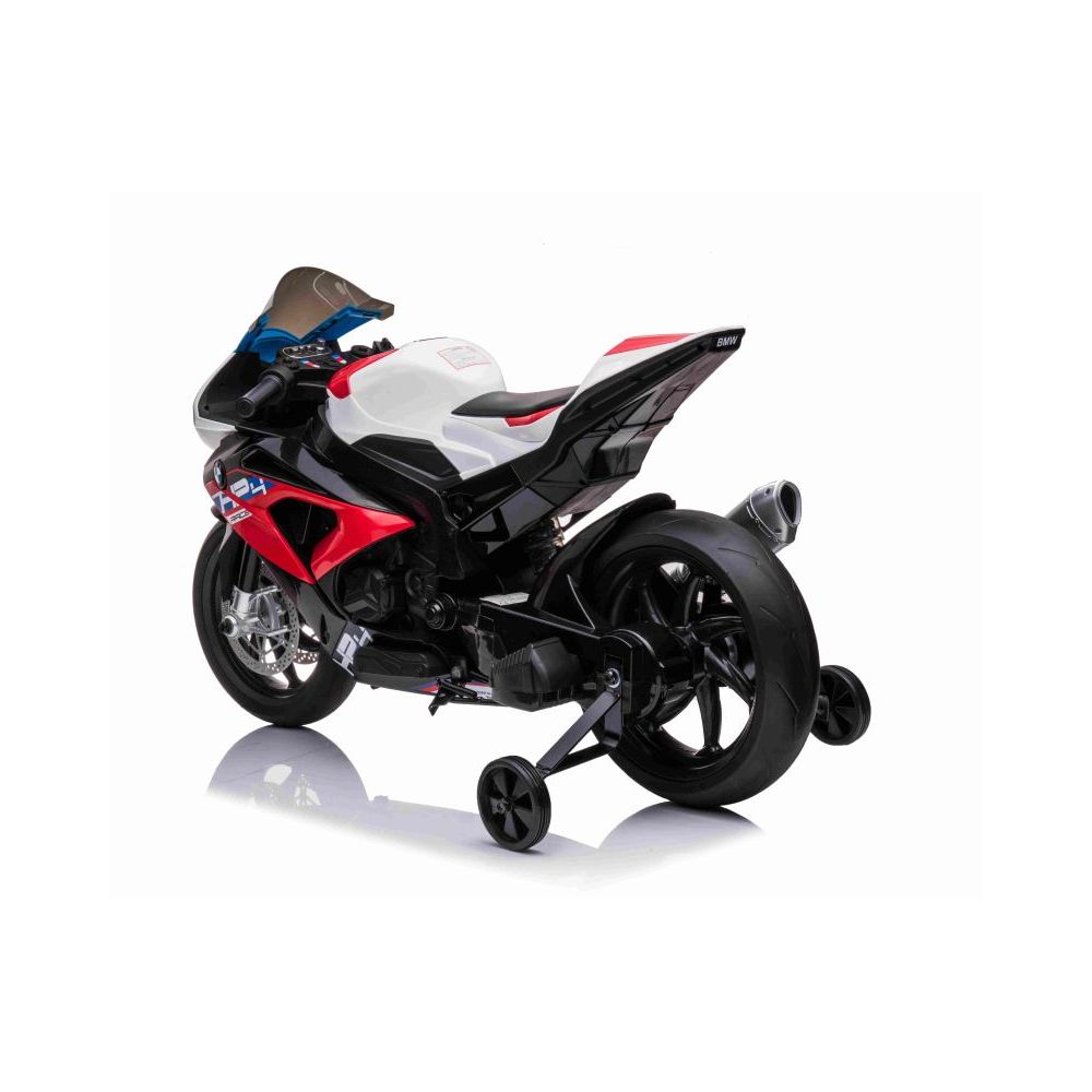 MOTOR NA AKUMULATOR ŚCIGACZ ORYGINALNE BMW HP4 RACE, KOŁA EVA, MIĘKKIE SIEDZENIE/JT5001