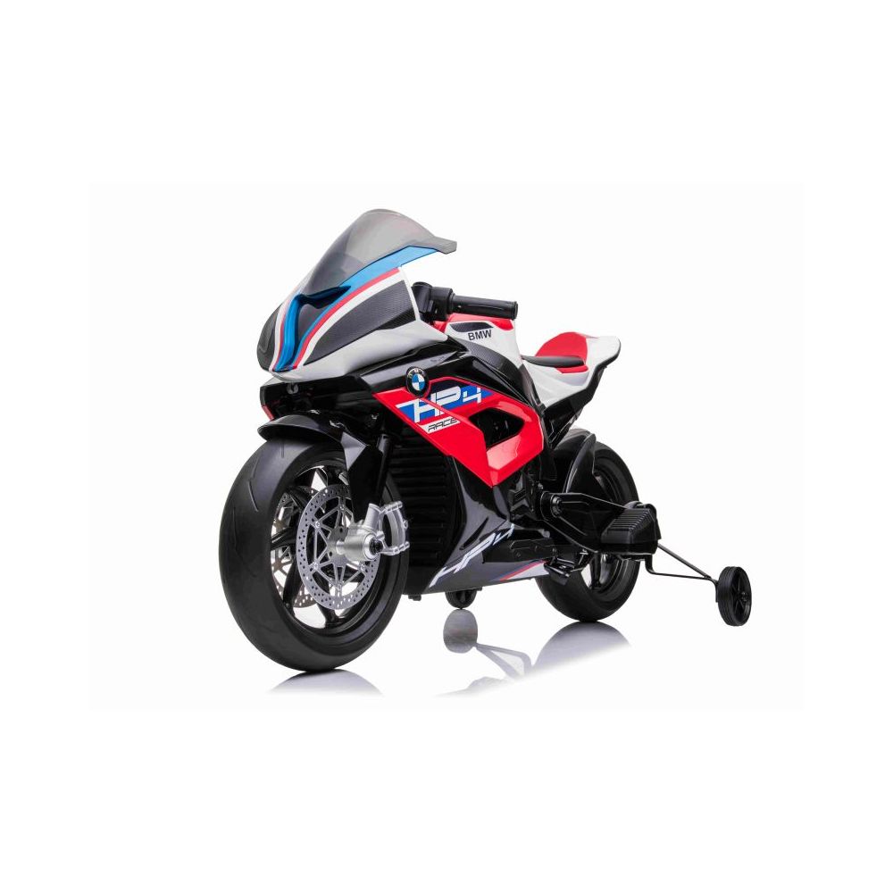 MOTOR NA AKUMULATOR ŚCIGACZ ORYGINALNE BMW HP4 RACE, KOŁA EVA, MIĘKKIE SIEDZENIE/JT5001