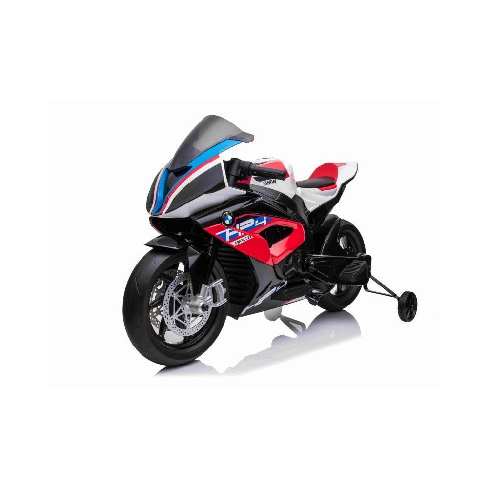 MOTOR NA AKUMULATOR ŚCIGACZ ORYGINALNE BMW HP4 RACE, KOŁA EVA, MIĘKKIE SIEDZENIE/JT5001