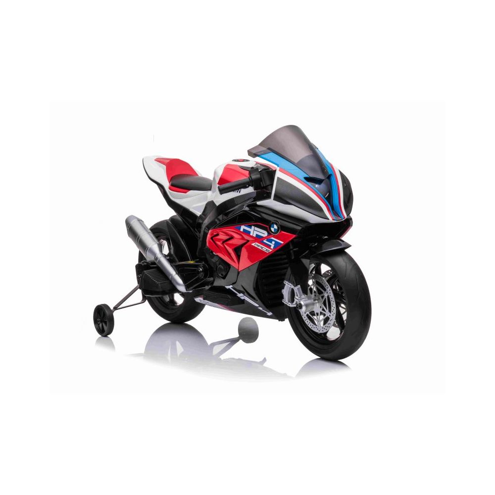 MOTOR NA AKUMULATOR ŚCIGACZ ORYGINALNE BMW HP4 RACE, KOŁA EVA, MIĘKKIE SIEDZENIE/JT5001
