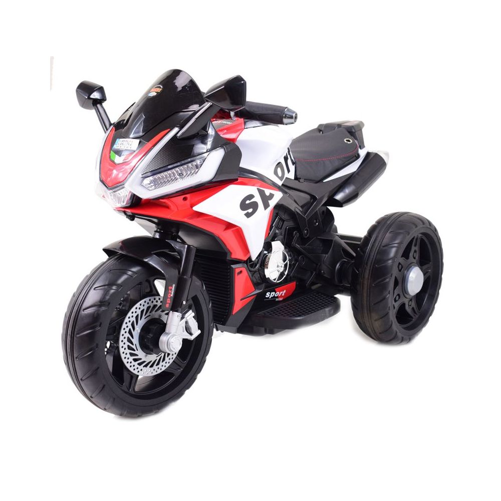 MEGA MOTOR 3 KOŁOWY SPORT, DWA SILNIKI , MIĘKKIE KOŁA, MIĘKKIE SIEDZENIE, GAZ W MANETCE/FB6886