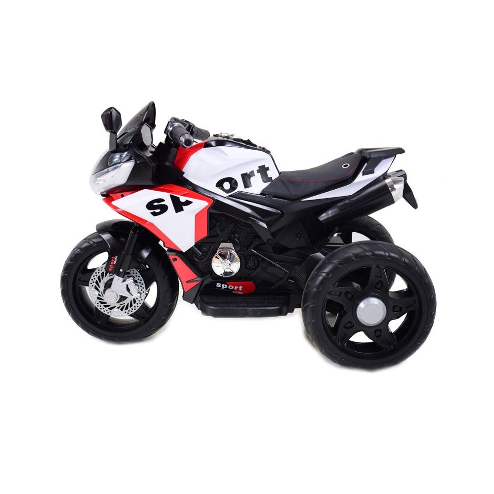 MEGA MOTOR 3 KOŁOWY SPORT, DWA SILNIKI , MIĘKKIE KOŁA, MIĘKKIE SIEDZENIE, GAZ W MANETCE/FB6886