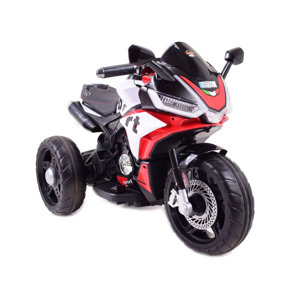 MEGA MOTOR 3 KOŁOWY SPORT, DWA SILNIKI , MIĘKKIE KOŁA, MIĘKKIE SIEDZENIE, GAZ W MANETCE/FB6886