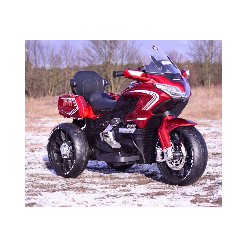 MEGA MOTOR TURYSTYCZNY NA AKUMULATOR LAKIER, ŚWIATŁA/ HLW1688