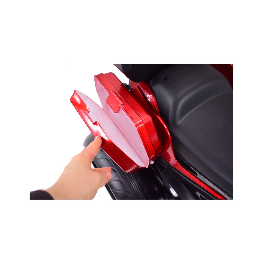 MEGA MOTOR TURYSTYCZNY NA AKUMULATOR LAKIER, ŚWIATŁA/ HLW1688