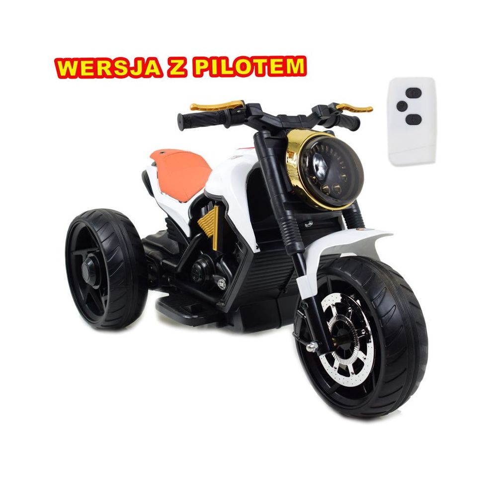 AKUMULIATORINIS CHOPPERIS, MINKŠTI RATAI, MINKŠTA SĖDYNĖ, NUOTOLINIO VALDYMO PULTAS/BDL1188