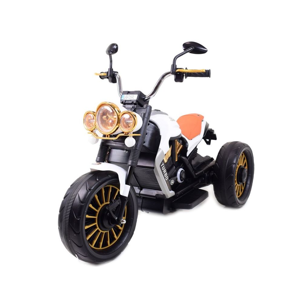 WIELKI MOTOR CHOPPER, MIĘKKIE KOŁA, MIĘKKIE SIEDZENIE/BDL1388