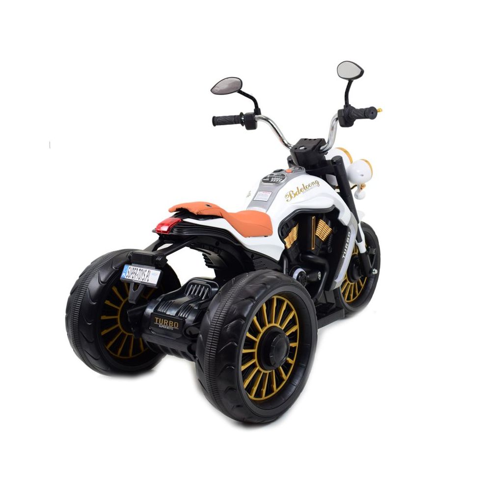 DIDELIS CHOPPER MOTOCIKLAS, MINKŠTI RATAI, MINKŠTA SĖDYNĖ/BDL1388