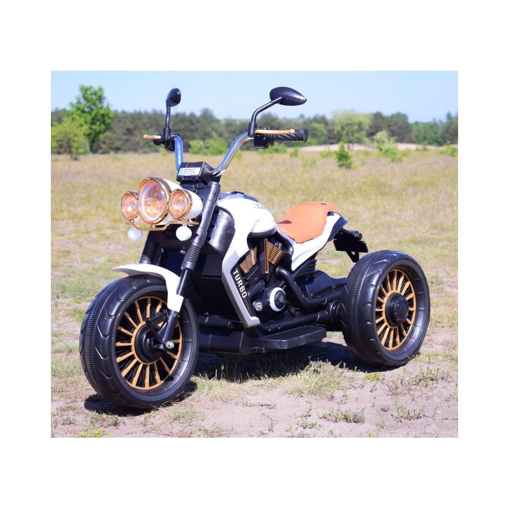 DIDELIS CHOPPER MOTOCIKLAS, MINKŠTI RATAI, MINKŠTA SĖDYNĖ/BDL1388