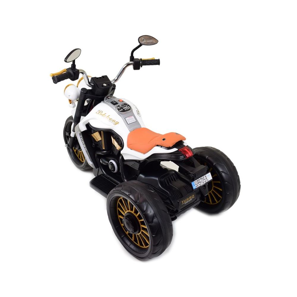 DIDELIS CHOPPER MOTOCIKLAS, MINKŠTI RATAI, MINKŠTA SĖDYNĖ/BDL1388