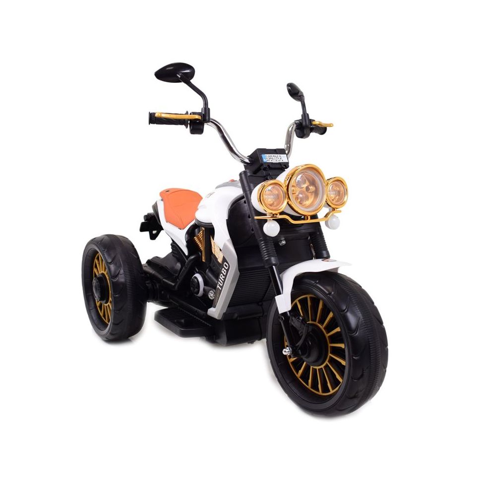 WIELKI MOTOR CHOPPER, MIĘKKIE KOŁA, MIĘKKIE SIEDZENIE/BDL1388