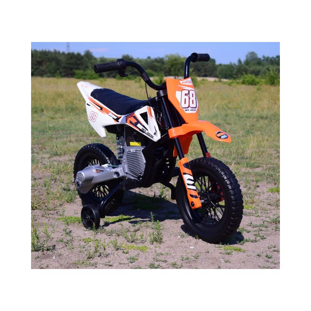 WIELKI MOTOR OFF ROAD MIĘKKIE KOŁA, GAZ W MANETCE, MIĘKKIE SIEDZENIE/JT5006