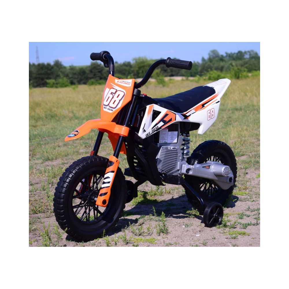 WIELKI MOTOR OFF ROAD MIĘKKIE KOŁA, GAZ W MANETCE, MIĘKKIE SIEDZENIE/JT5006