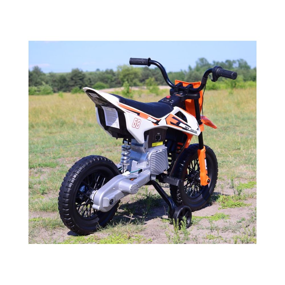WIELKI MOTOR OFF ROAD MIĘKKIE KOŁA, GAZ W MANETCE, MIĘKKIE SIEDZENIE/JT5006