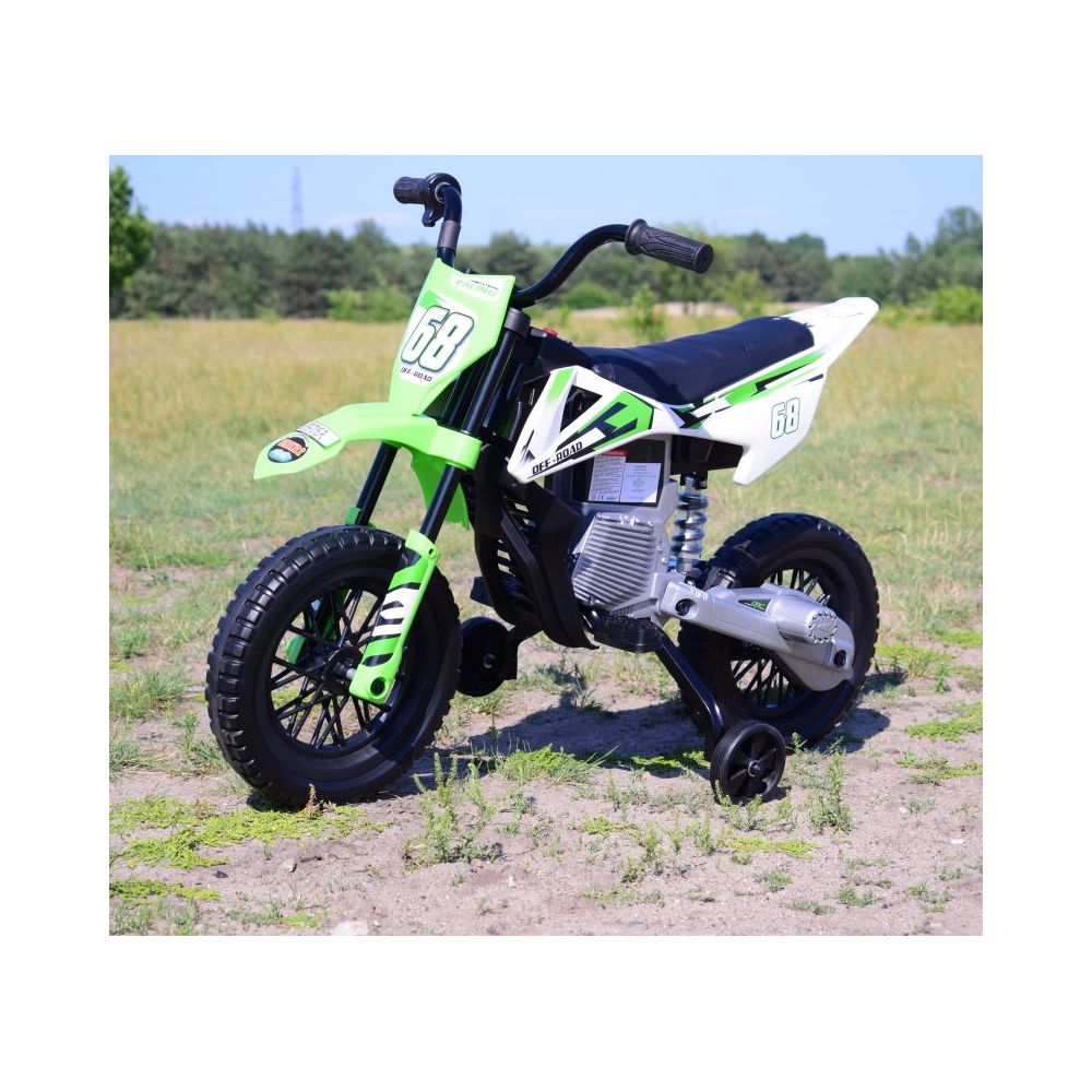 WIELKI MOTOR OFF ROAD MIĘKKIE KOŁA, GAZ W MANETCE, MIĘKKIE SIEDZENIE/JT5006