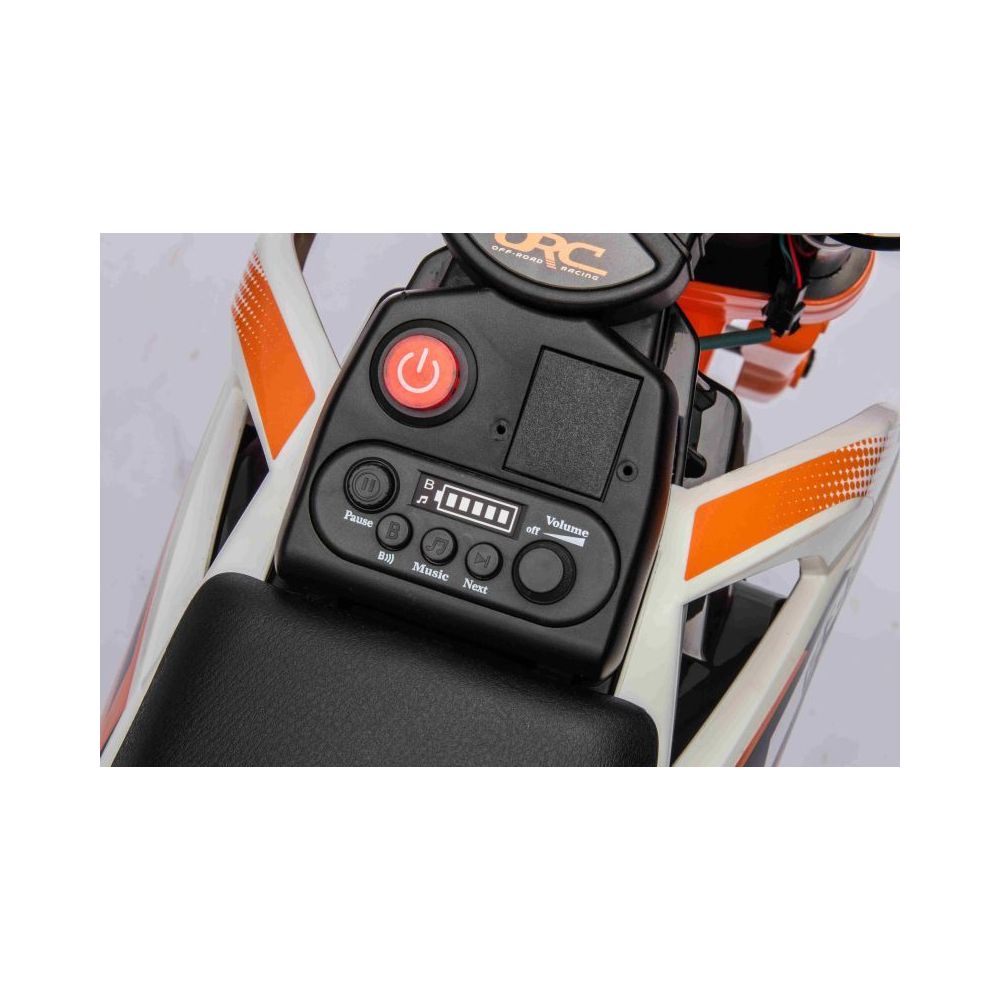 WIELKI MOTOR OFF ROAD MIĘKKIE KOŁA, GAZ W MANETCE, MIĘKKIE SIEDZENIE/JT5006