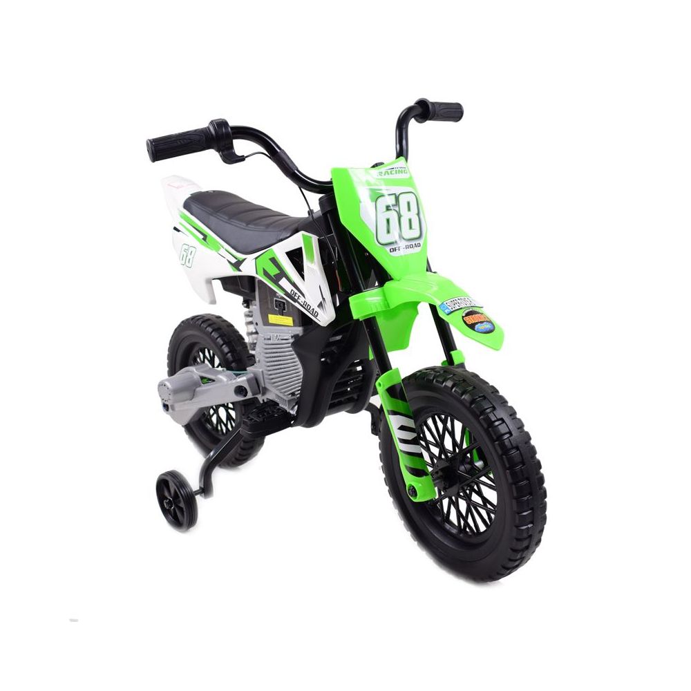 DIDELIS VISUREIGIS MOTOCIKLAS SU MINKŠTAIS RATAI, AKCELERATORIUS RANKENĖJE, MINKŠTA SĖDYNĖ / JT5006