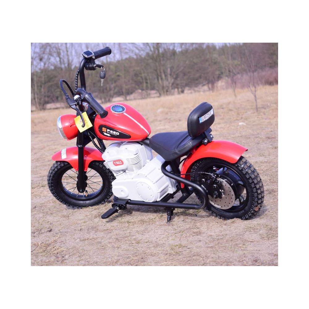 REWELACYJNY MOTOR SPEED 12 PLUS POMPOWANE KOŁA, STALOWA RAMA/A9902