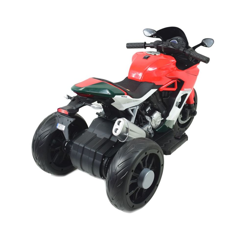 SUPER MOTOR ŚCIGACZ "MUO" - IMITACJA PRAWDZIWEGO LICZNIKA, REALISTYCZNE DŹWIĘKI/959-3