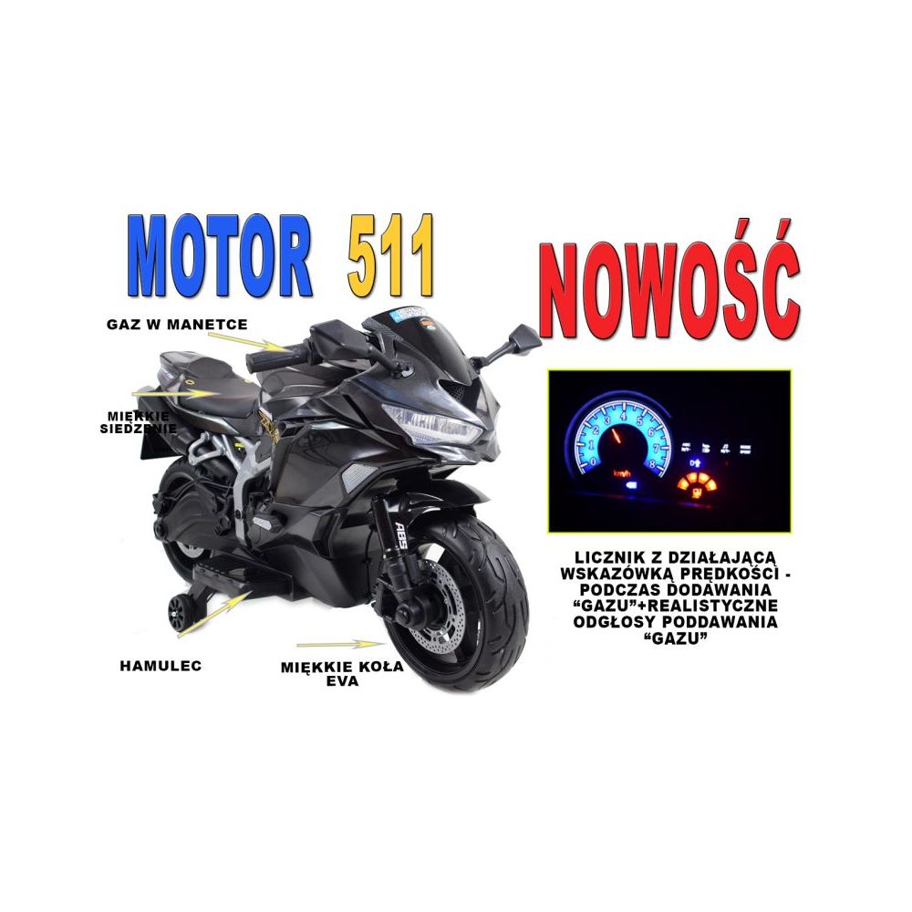 „ŚCIGACZ 511“ – TIKRO SPIDOMETRO IMITACIJA, REALISTINIAI GARSAI / MH511