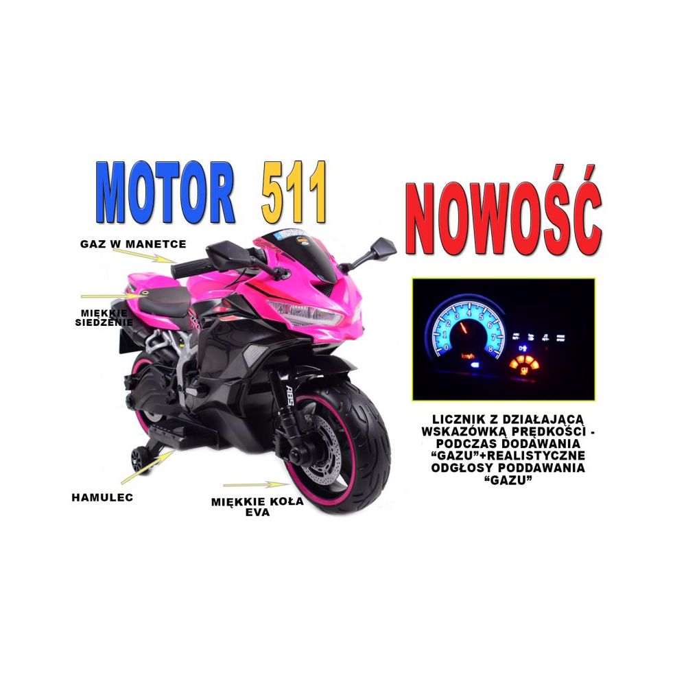 „ŚCIGACZ 511“ – TIKRO SPIDOMETRO IMITACIJA, REALISTISKI GARSAI / MH511