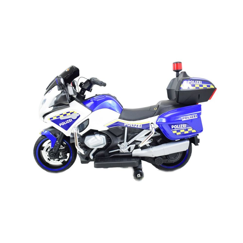 OLBRZYMI SUPER MOTOR ŚCIGACZ POLICYJNY,MIĘKKIE KOŁA, MIĘKKIE SIEDZENIE, GAZ W RĄCZCE, HAMULEC /MH888