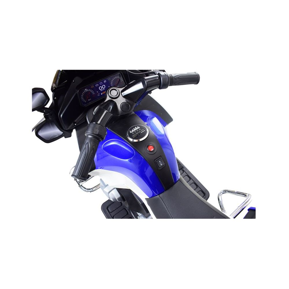 OLBRZYMI SUPER MOTOR ŚCIGACZ POLICYJNY,MIĘKKIE KOŁA, MIĘKKIE SIEDZENIE, GAZ W RĄCZCE, HAMULEC /MH888