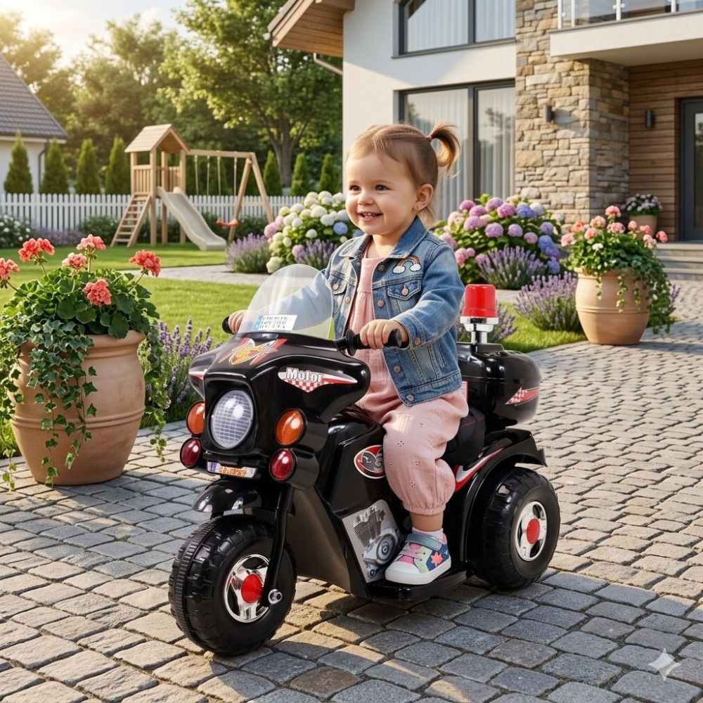 PIRMASIS AKUMULIATORINIS CHOPPER MOTOCIKLAS – „KOGUT“, GARSO EFEKTAI/LL999-1