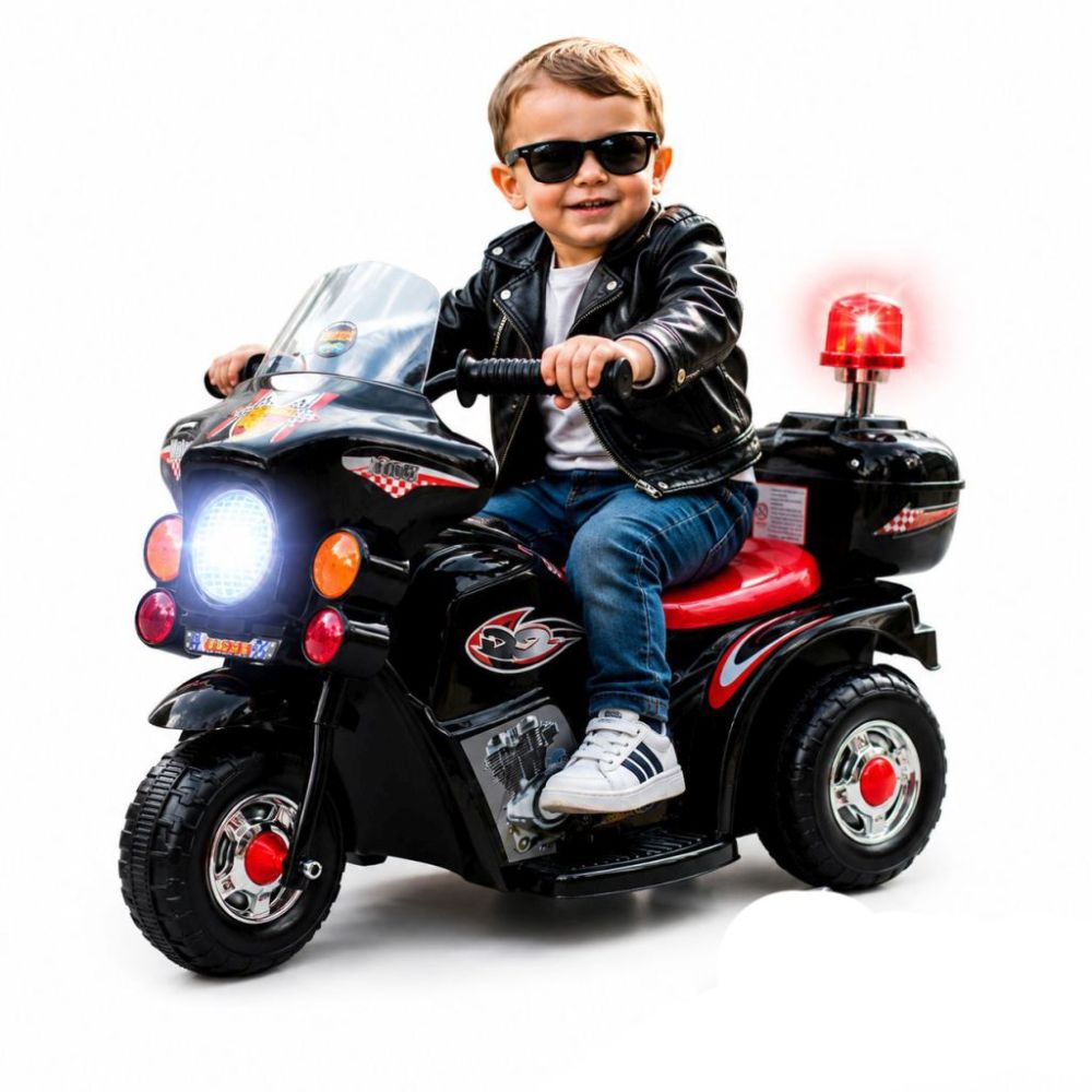 PIRMASIS AKUMULIATORINIS CHOPPER MOTOCIKLAS – „KOGUT“, GARSO EFEKTAI/LL999-1